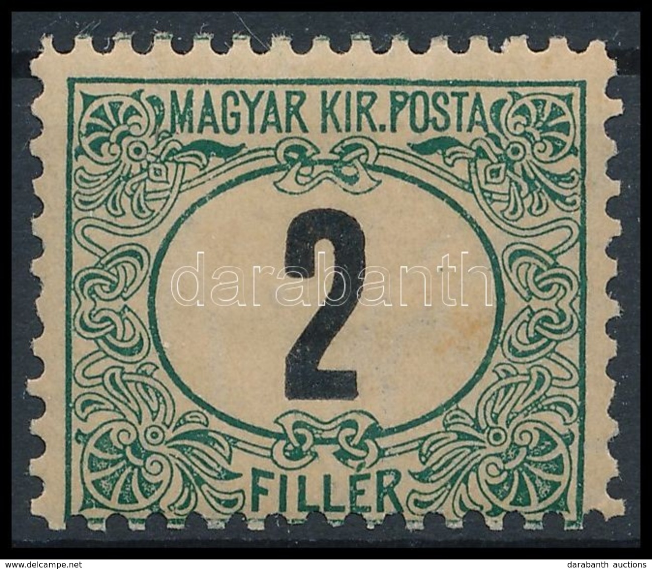 * 1903 Zöldportó ,,B' 2f 11 1/2 Fogazással (5.000) - Otros & Sin Clasificación