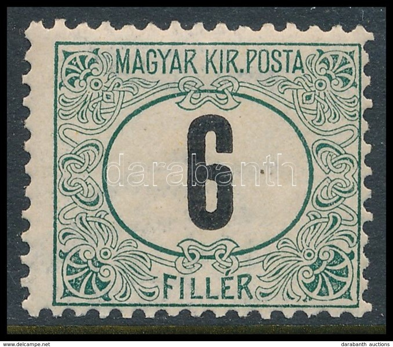 * 1905 Zöldportó 6f ,,A' (5.500) - Autres & Non Classés