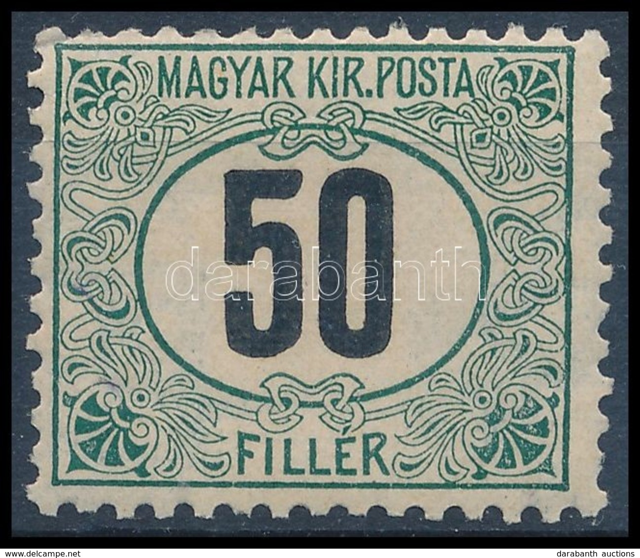 ** 1905 Zöldportó 50f ,,A' (7.000) - Autres & Non Classés