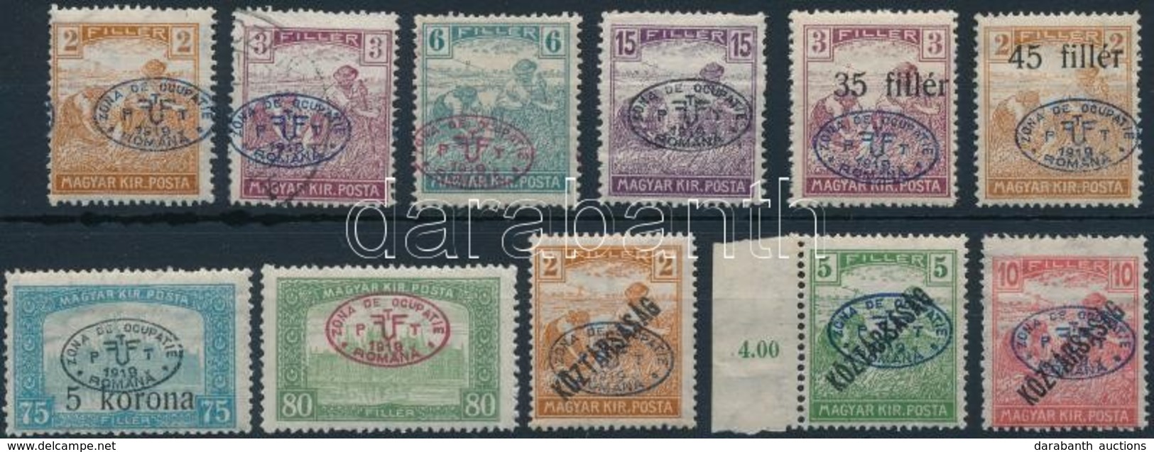 ** * O Debrecen I. 1919 11 Klf Bélyeg Bodor Vizsgálójellel (15.950) - Altri & Non Classificati