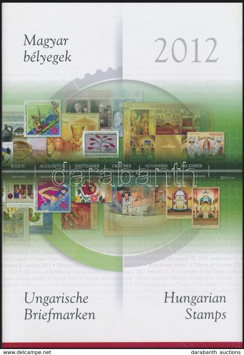 ** 2012 Magyar Bélyegek éves Szett / Year Set - Autres & Non Classés
