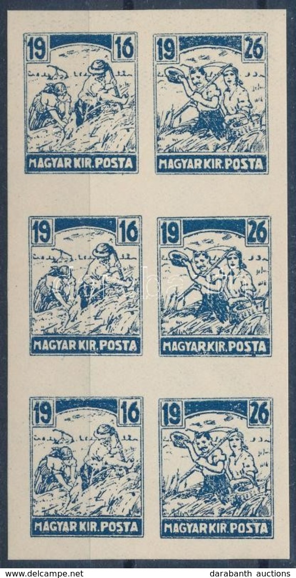 ** 1926/1bb Búcsúzó Arató Pár Emlékív (12.000) - Autres & Non Classés