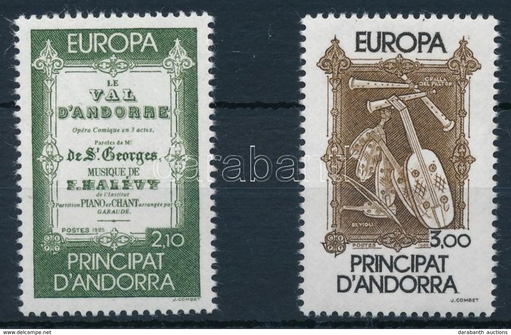 ** 1985 Europa CEPT Sor,
Europa CEPT
Mi 360-361 - Autres & Non Classés