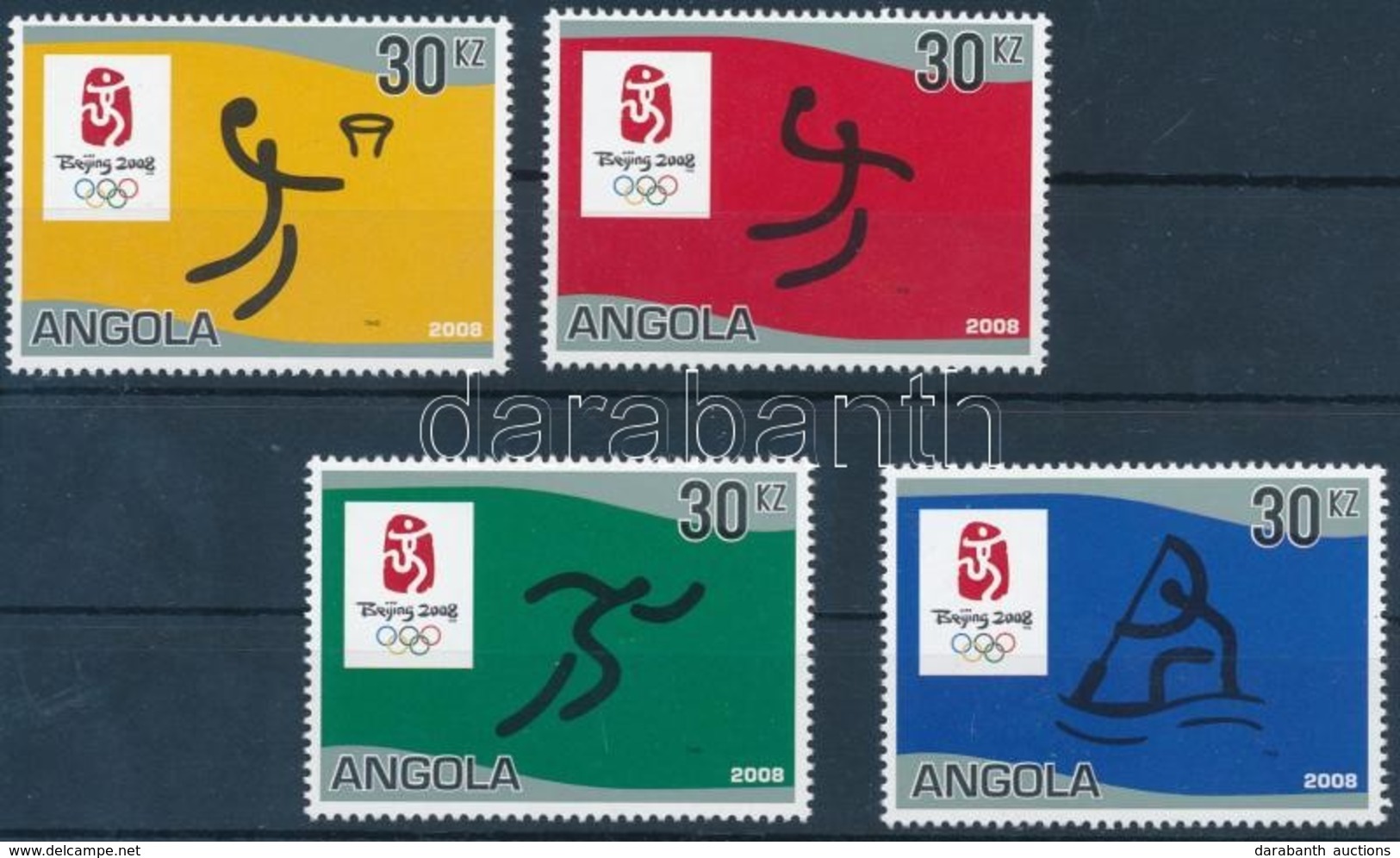 ** 2007 Nyári Olimpia, Peking Sor Mi 1787-1790 - Sonstige & Ohne Zuordnung