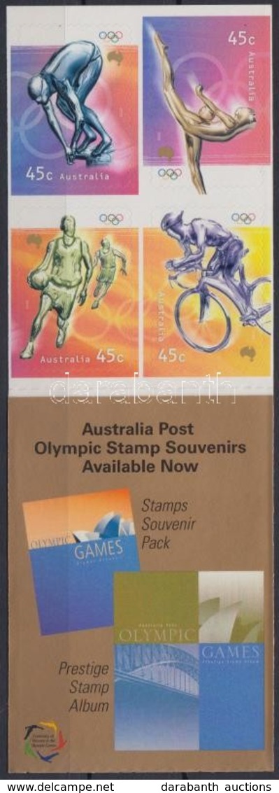 ** 2000 Nyári Olimpia öntapadós Bélyegfüzet Mi MH 133 (1961-1970) - Autres & Non Classés