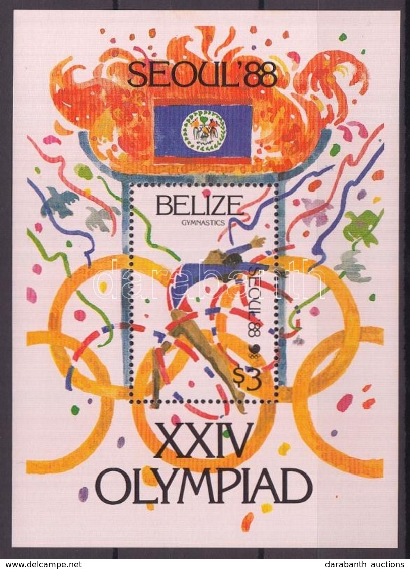 ** 1988 Nyári Olimpia, Szöul Blokk Mi 96 - Altri & Non Classificati