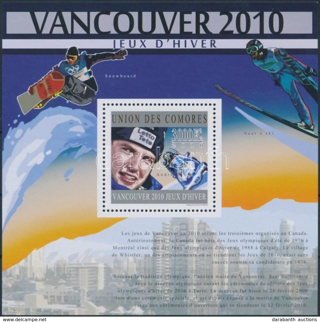 ** 2010 Téli Olimpia, Vancouver Blokk Mi 2894-2905 - Autres & Non Classés