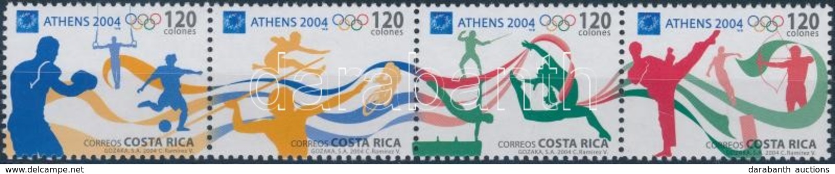 ** 2004 Nyári Olimpia, Athén Négyescsík Mi 1602-1605 - Altri & Non Classificati