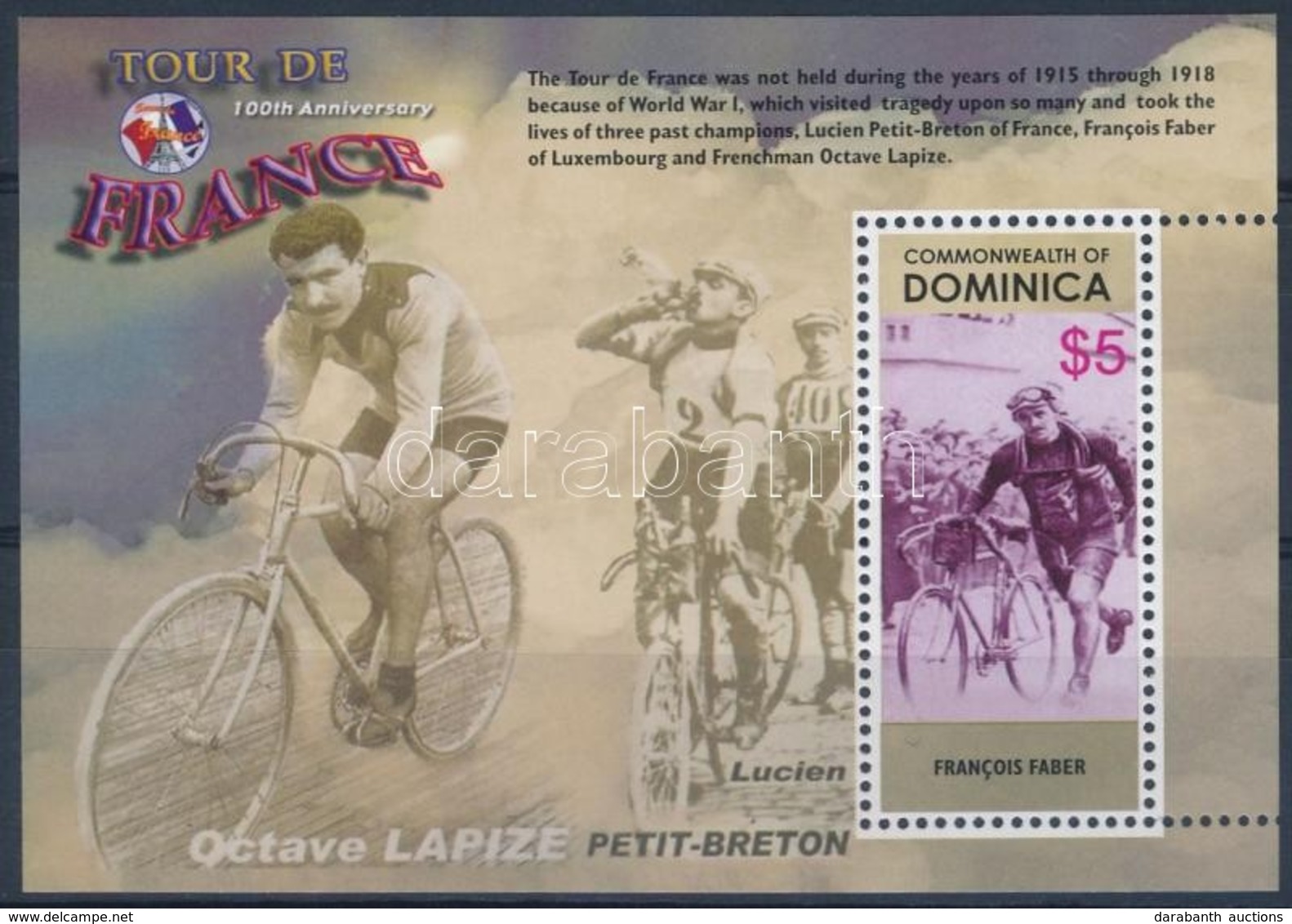 ** 2003 Tour De France Kerékpárverseny Blokk Mi 483 - Autres & Non Classés