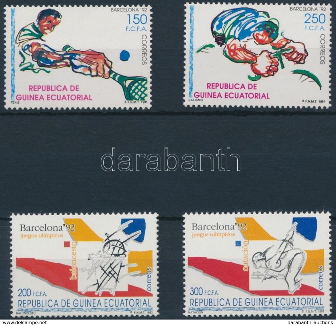 ** 1991-1992 Olimpia Sorok Mi 1735-1736, 1744-1745 - Altri & Non Classificati