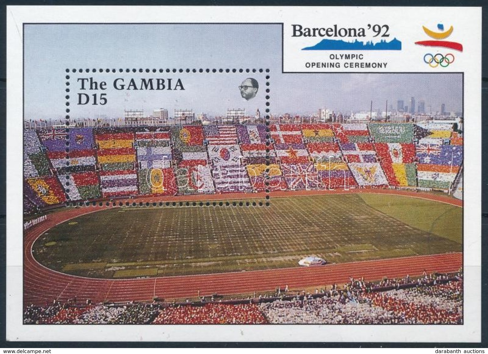 ** 1990 Barcelonai Olimpia Blokk Mi 100 - Altri & Non Classificati