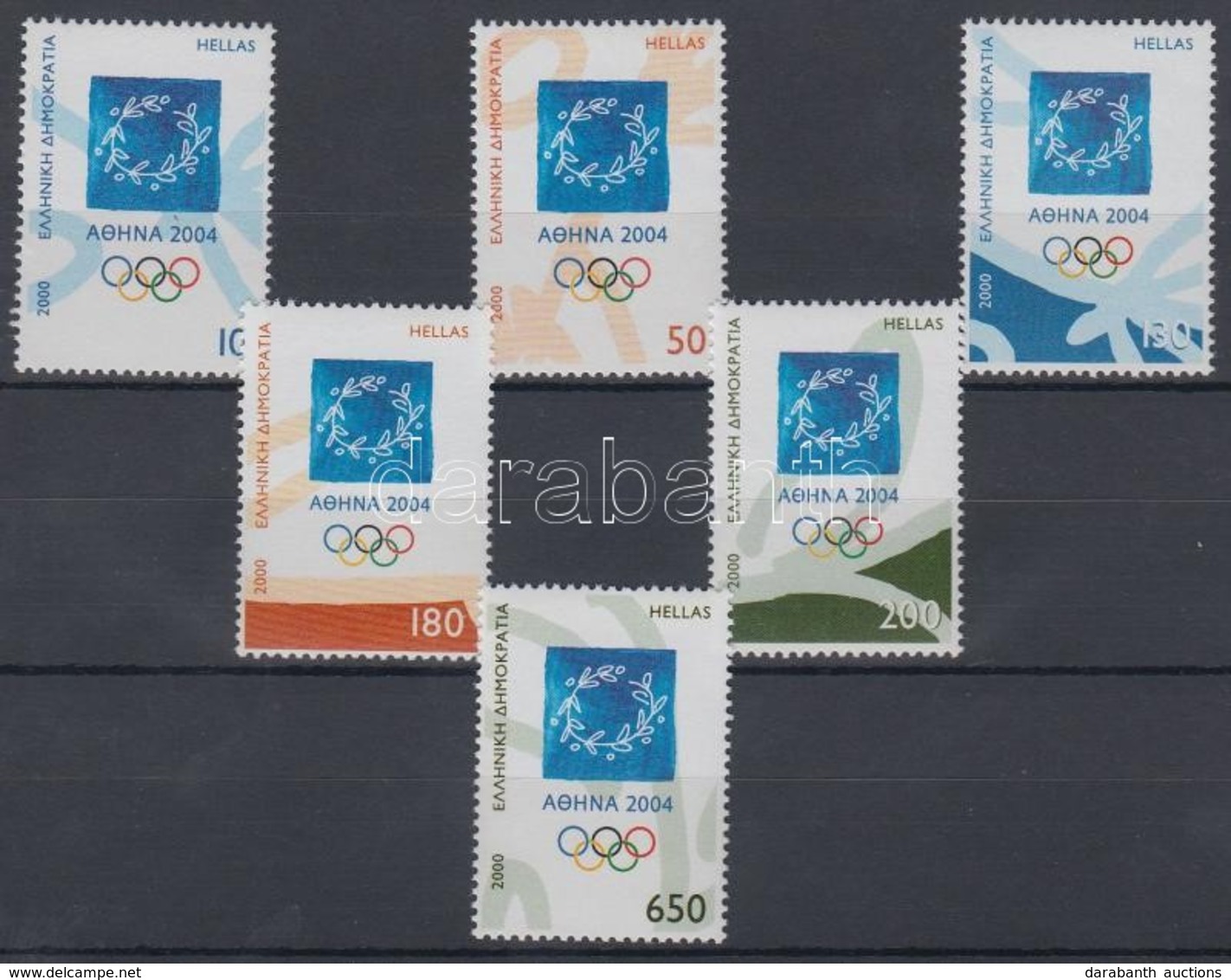 ** 2000 Nyári Olimpia, Athén (I.) Sor Mi 2046-2051 - Autres & Non Classés