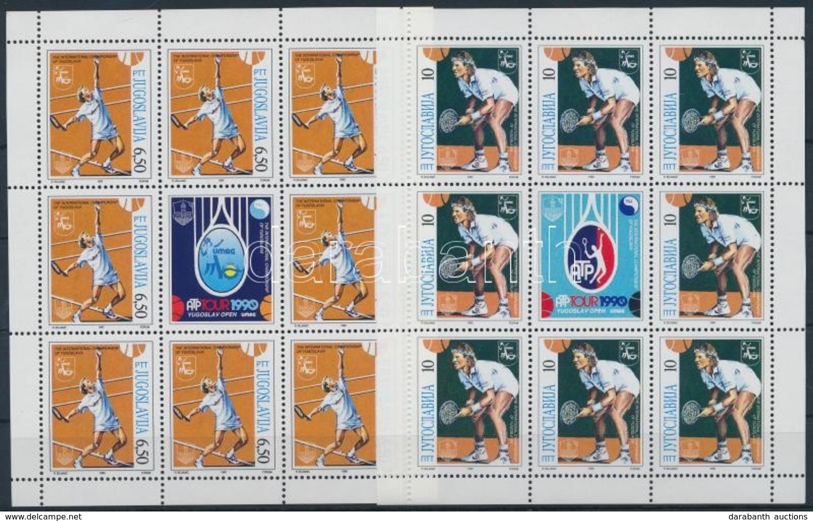 ** 1990 Tenisz Grand-Prix Kisívsor Mi 2419-2420 - Altri & Non Classificati