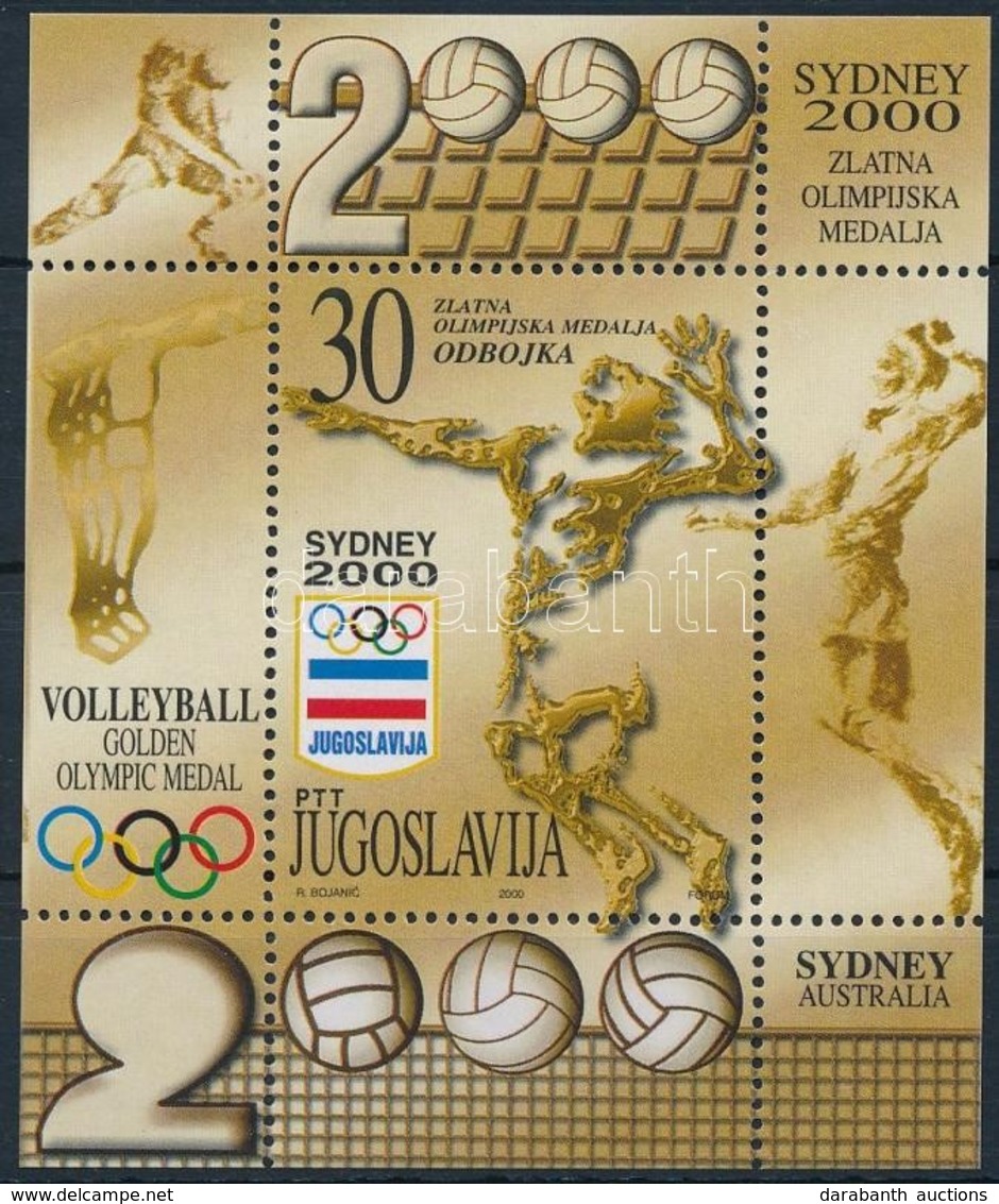 ** 2000 Olimpia: Vízilabda Blokk Mi 50 - Autres & Non Classés
