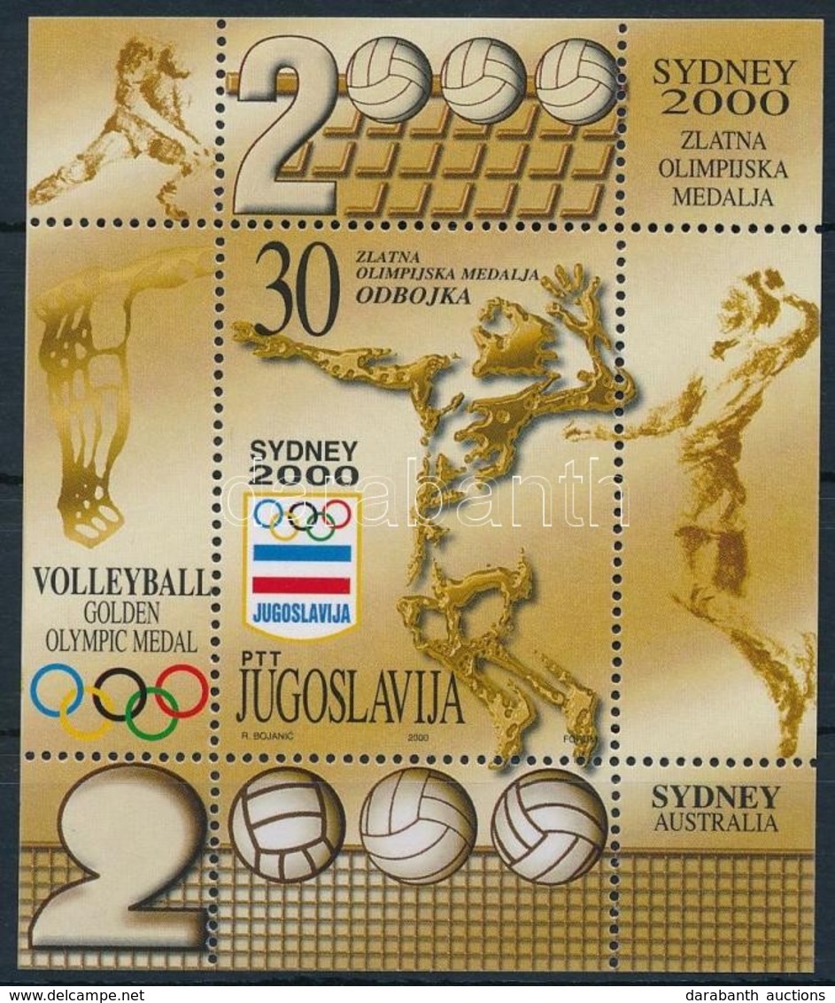 ** 2000 Olimpia: Vízilabda Blokk Mi 50 - Autres & Non Classés