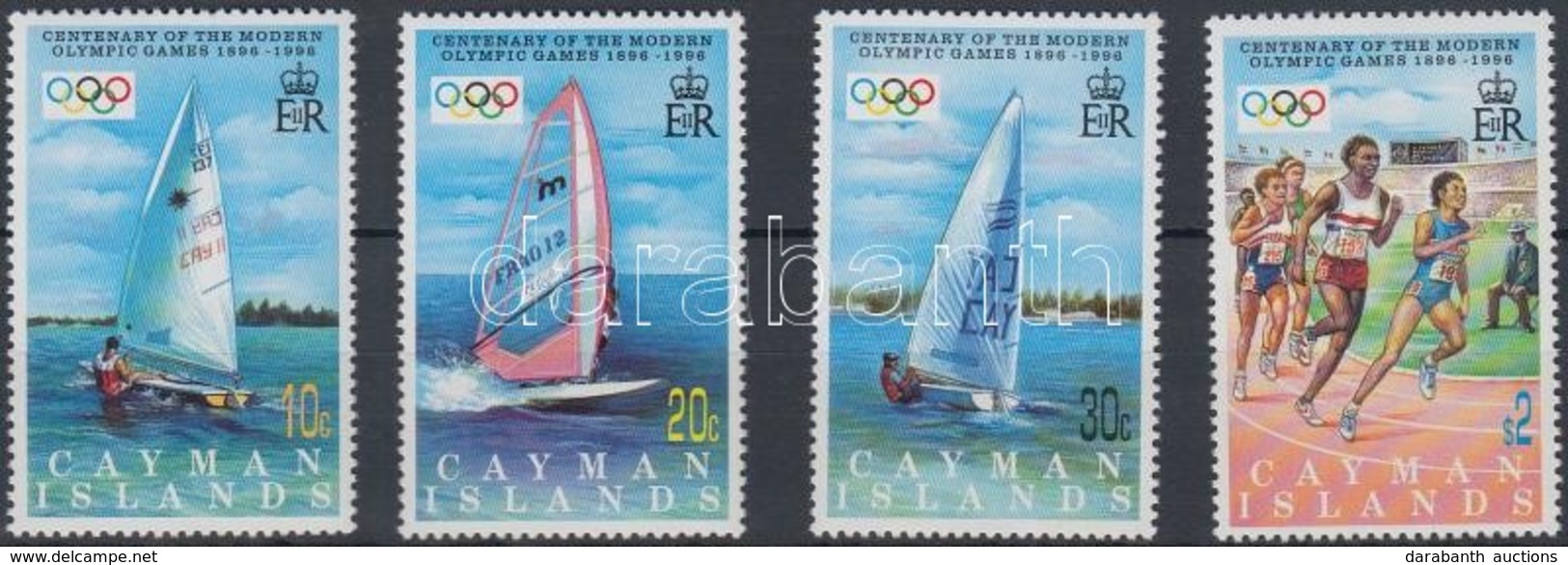 ** 1996 100 éves Az Újkori Olimpia Sor Mi 752-755 - Autres & Non Classés