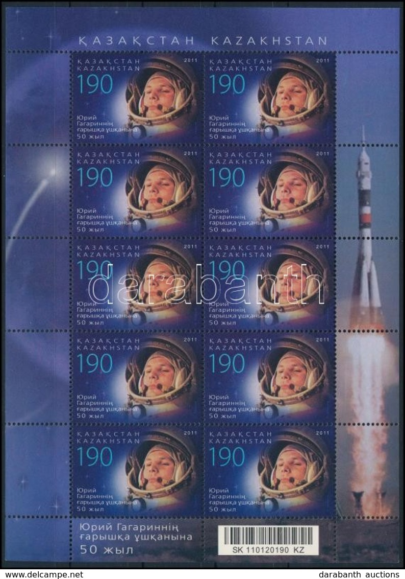 ** 2011 Űrutazás Kisív,
Space Travel Minisheet
Mi 704 - Andere & Zonder Classificatie