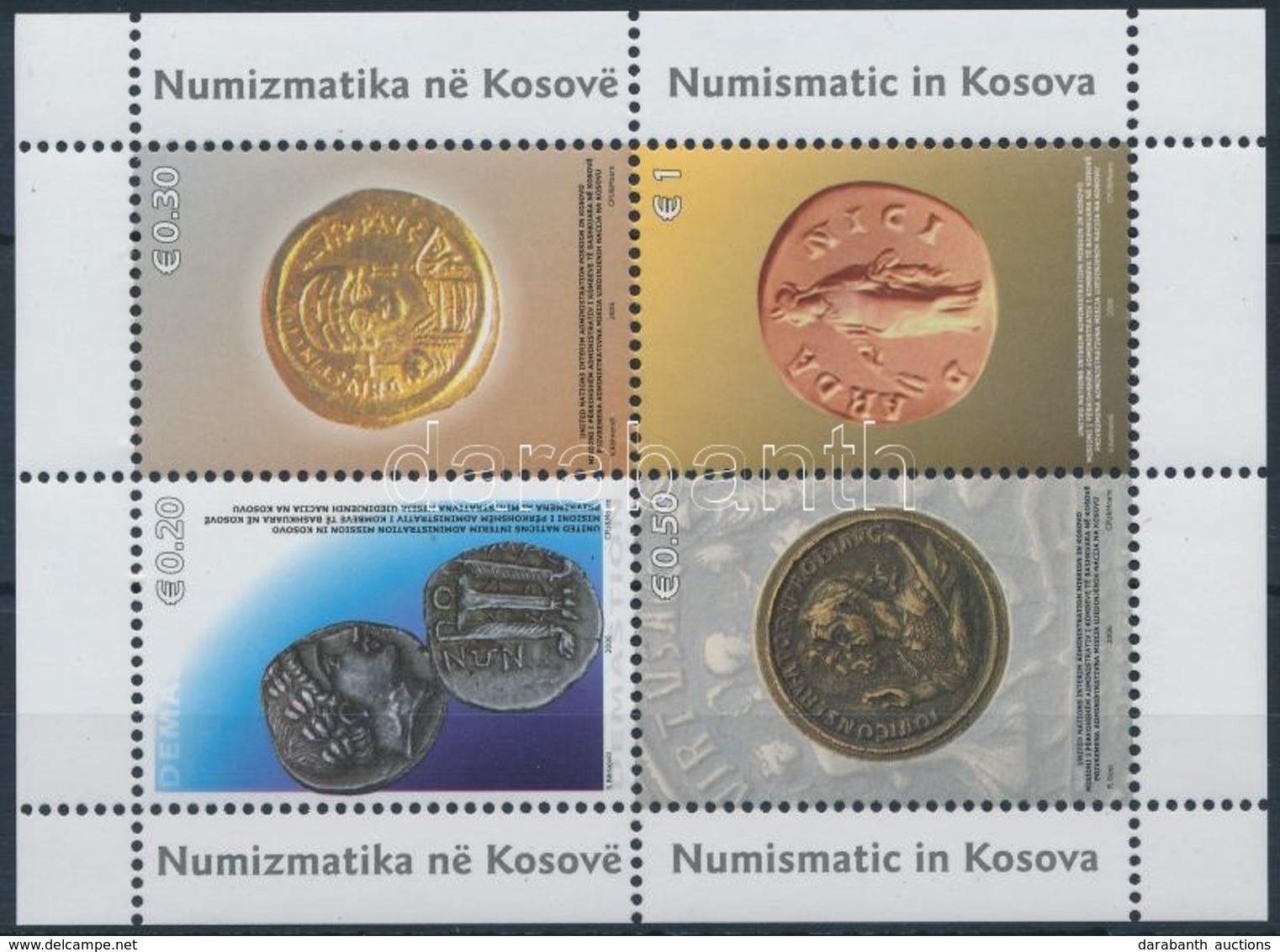 ** 2006 Érme Blokk,
Old Coins Block
Mi 4 - Altri & Non Classificati