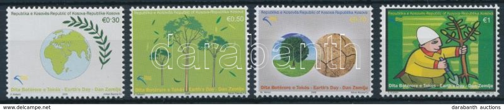 ** 2008 A Föld Napja Sor,
International Earth Day Set
Mi 98-101 - Autres & Non Classés