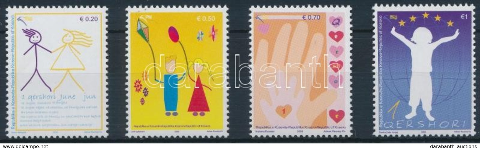 ** 2009 Gyerek Sor,
Children Set
Mi 135-138 - Altri & Non Classificati