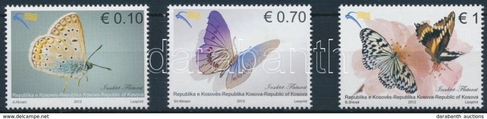 ** 2011 Pillangó Sor,
Butterfly Set
Mi 216-218 - Altri & Non Classificati