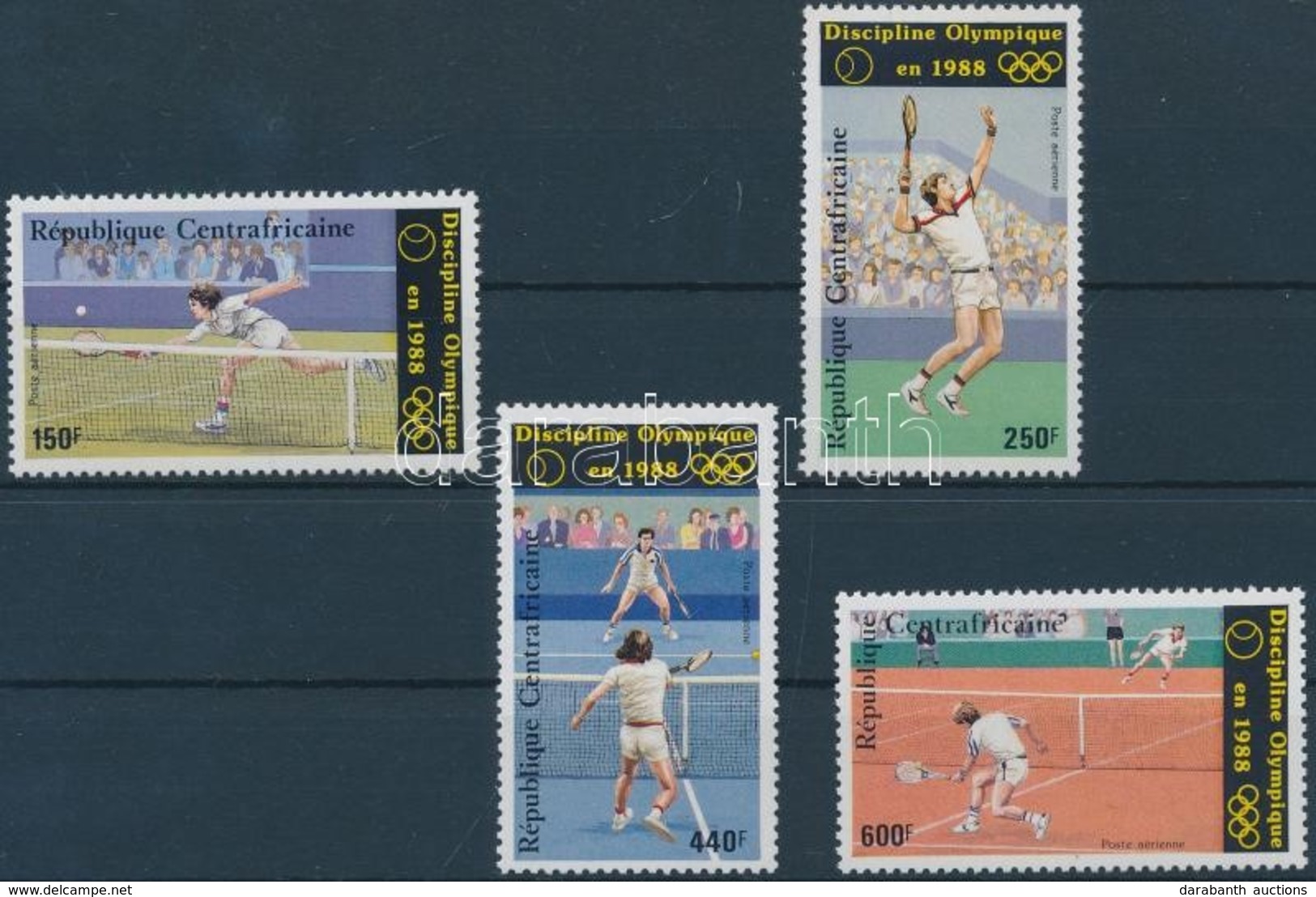 ** 1986 Nyári Olimpia, 1988 Sor Mi 1265-1268 - Otros & Sin Clasificación