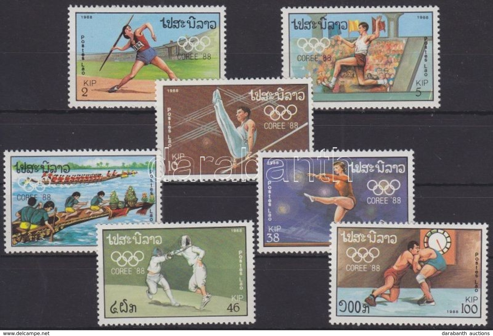 ** 1988 Szöuli Olimpia Sor Mi 1067-1073 - Autres & Non Classés