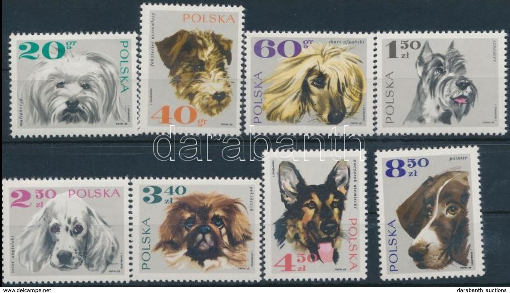 ** 1969 Kutya Set,
Dog Set
Mi 1898 - 1908 - Autres & Non Classés