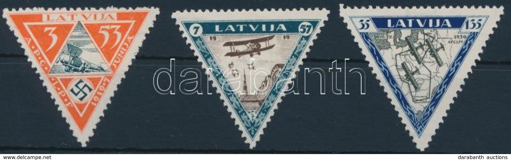 (*) 1933 Repülő Alap,
Airplane Set
Mi 225-227 - Autres & Non Classés