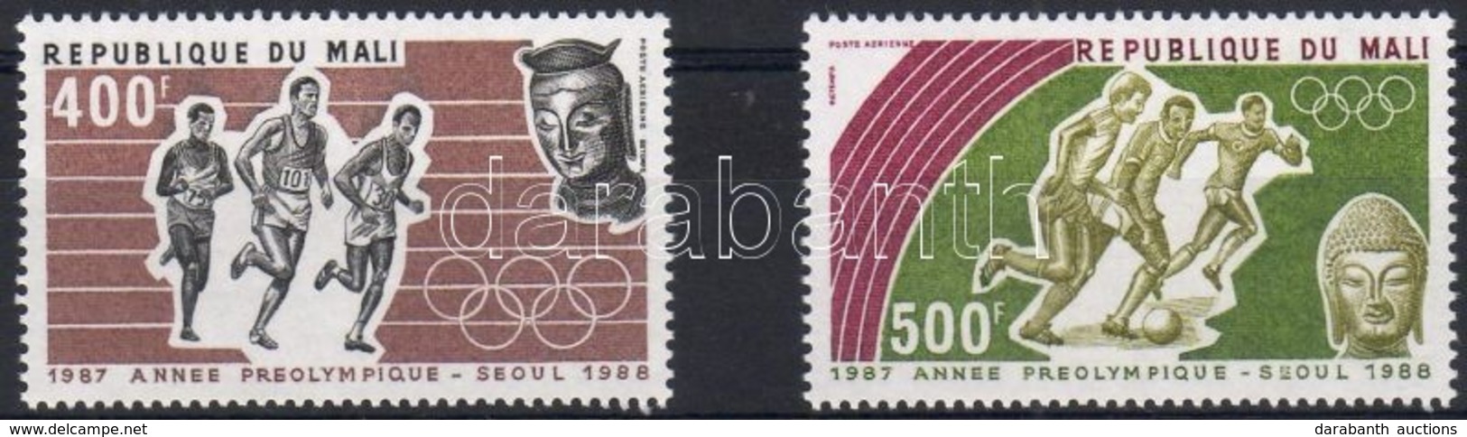 ** 1987 Szöuli Olimpia Mi 1094-1095 - Otros & Sin Clasificación