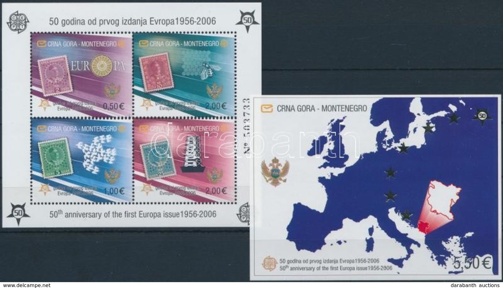 ** 2006 Bélyeg Blokksor,
Stamp Blockset
Mi 2-3 - Otros & Sin Clasificación