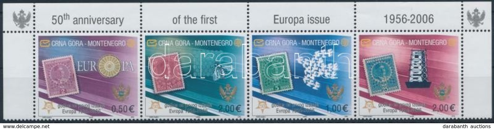 ** 2006 Bélyeg Sor ívsarki 4-es Csíkban,
Stamp Set
Mi 108-111 I - Altri & Non Classificati