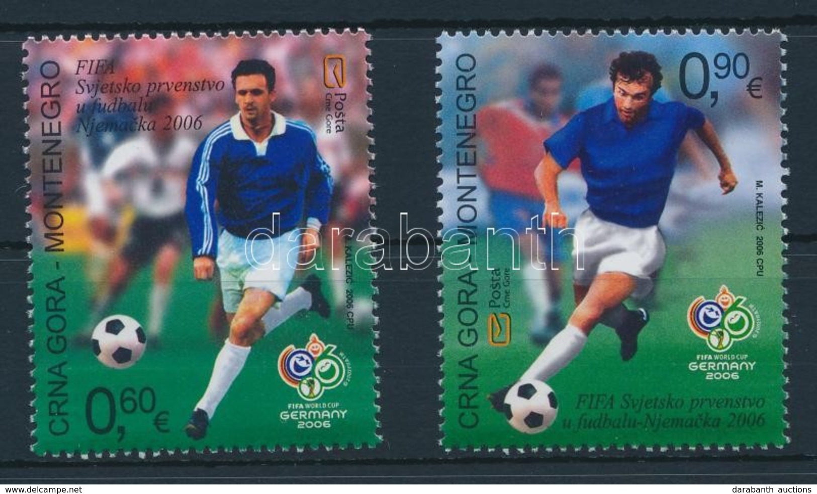 ** 2006 Labdarúgás Sor,
Football Set
Mi 118-119 - Other & Unclassified