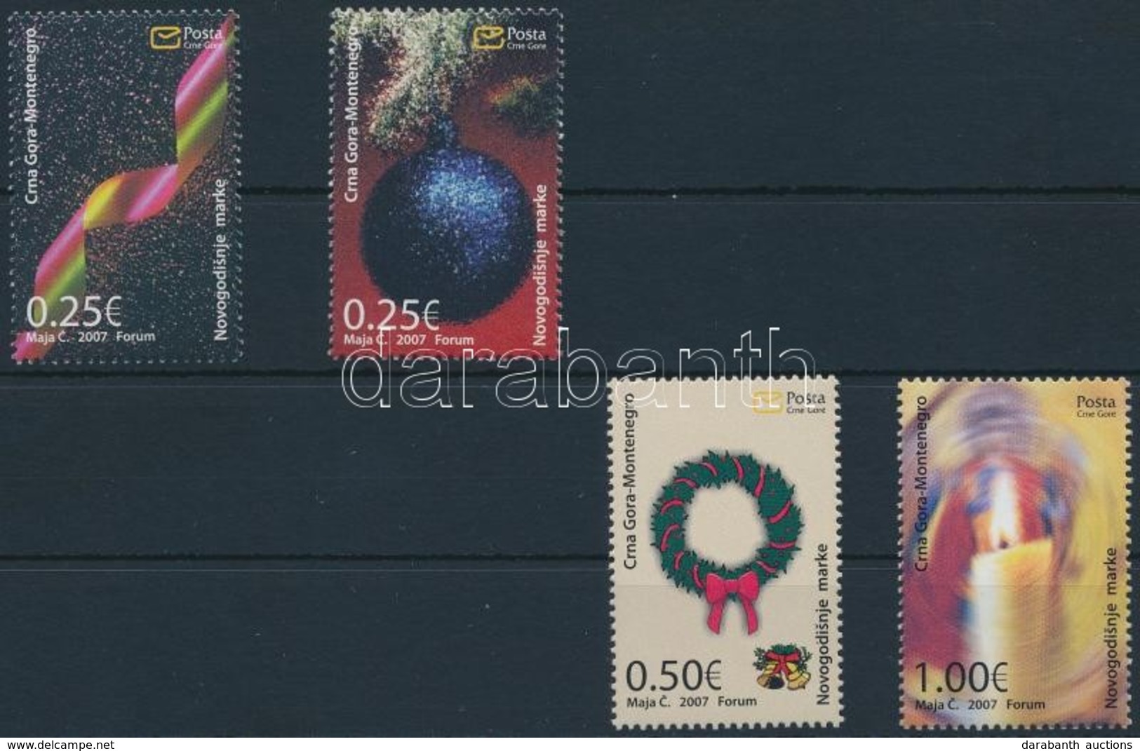 ** 2007 Karácsony Sor,
Christmas Set
Mi 153-156 - Autres & Non Classés