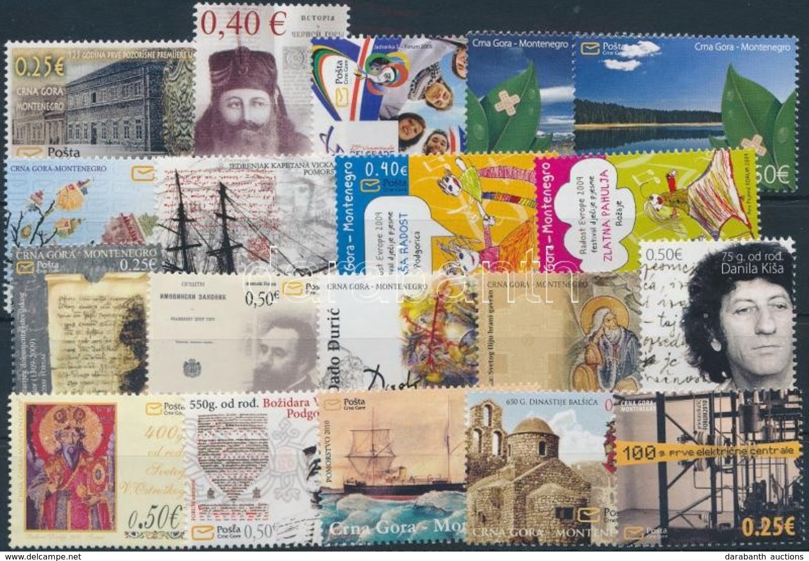 ** 2009 12 Klf önálló érték + 3 Klf Sor,
12 Diff Values + 3 Diff Sets - Autres & Non Classés