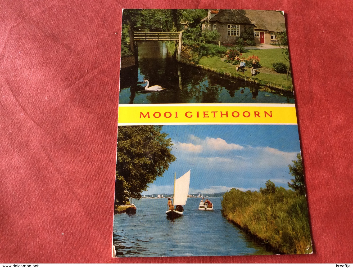 Nederland. Pays-Bas. Holland. Mooi Giethoorn ( Zwaan ) - Giethoorn