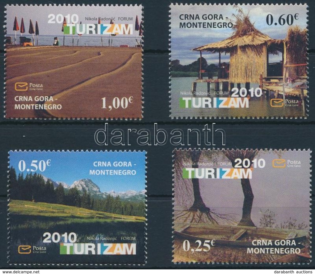 ** 2010 Turizmus Sor,
Tourism Set
Mi 239-242 - Other & Unclassified