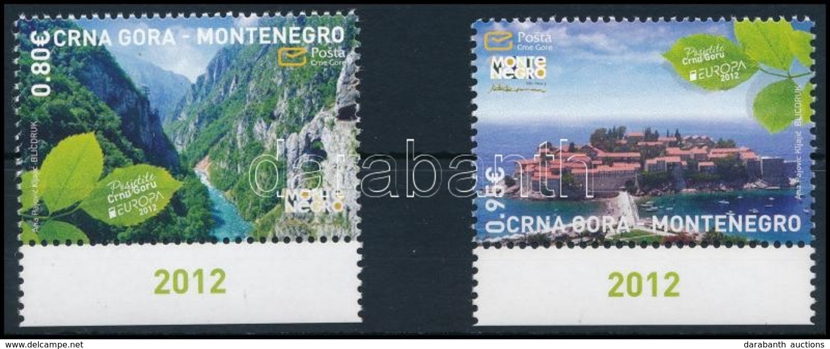 ** 2012 Europa CEPT Sor,
Europa CEPT Set
Mi 310-311 - Autres & Non Classés