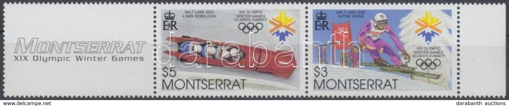 ** 2002 Téli Olimpia, Salt Lake City Pár Szelvénnyel Mi 1176-1177 - Altri & Non Classificati