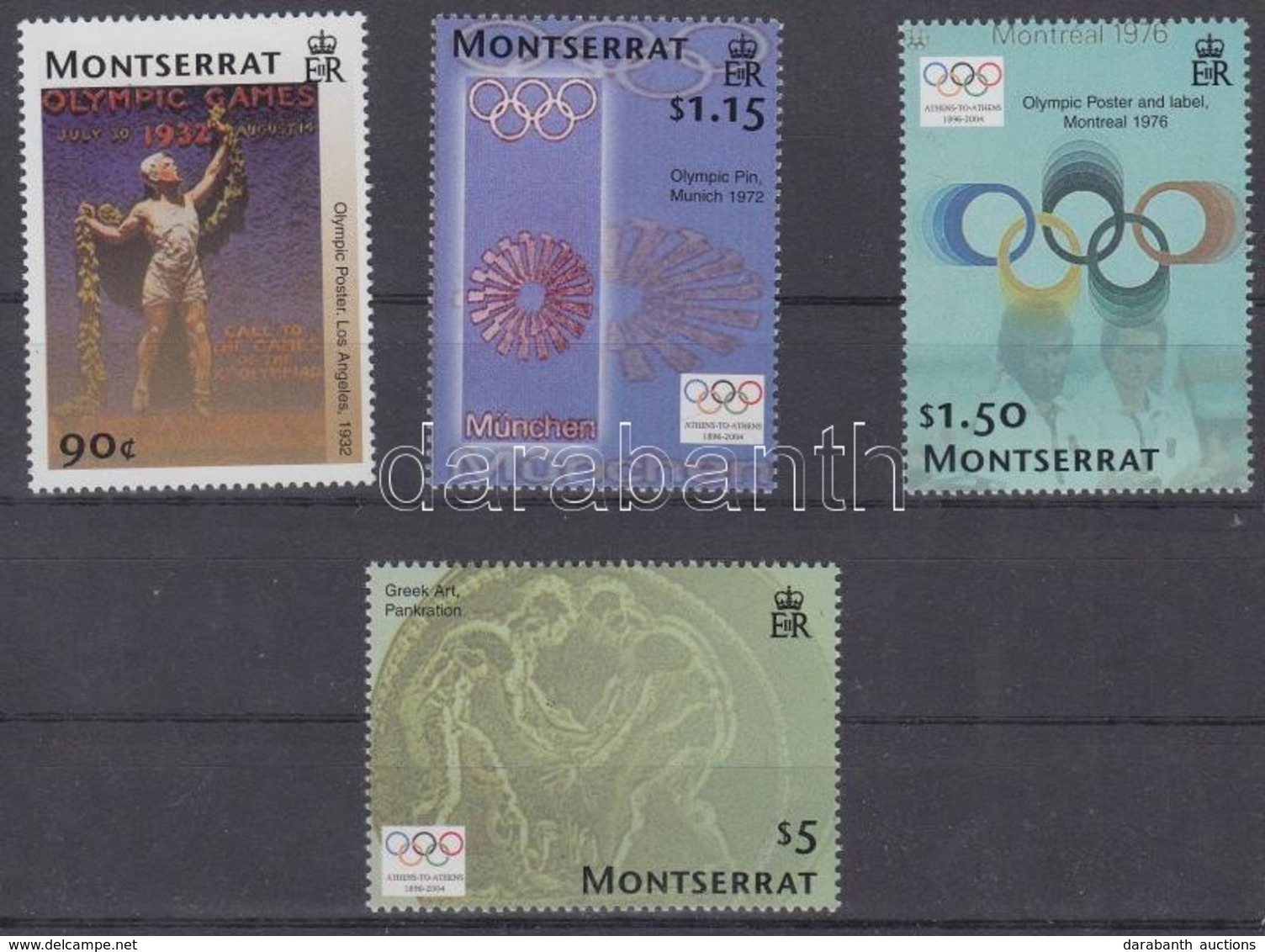 ** 2004 Nyári Olimpia, Athén Sor Mi 1230-1233 - Altri & Non Classificati