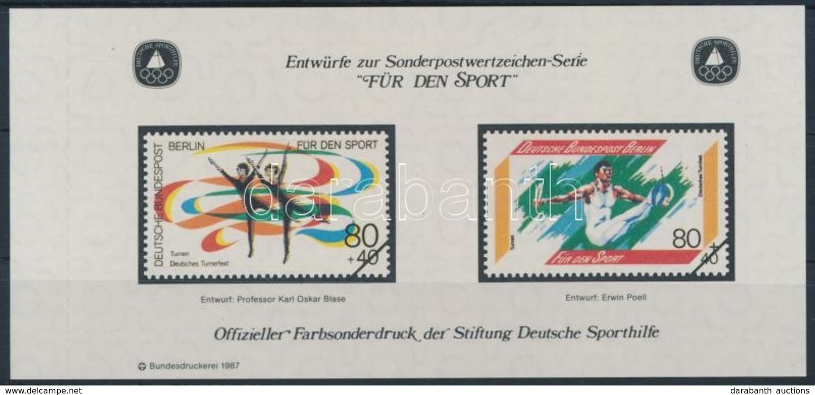 ** 1987 Sporthilfe Emlékív - Autres & Non Classés
