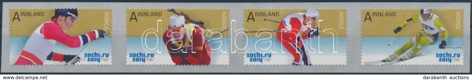 ** 2014 Téli Olimpia Sochi öntapadós Sor Mi 1839-1842 - Other & Unclassified