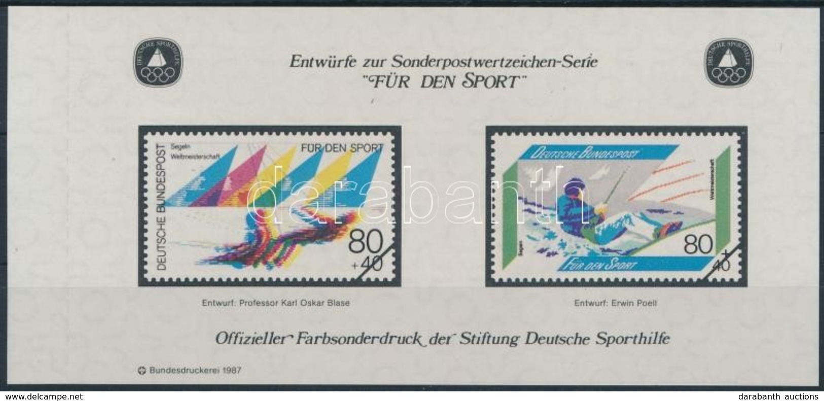 ** 1987 Sporthilfe Emlékív - Altri & Non Classificati