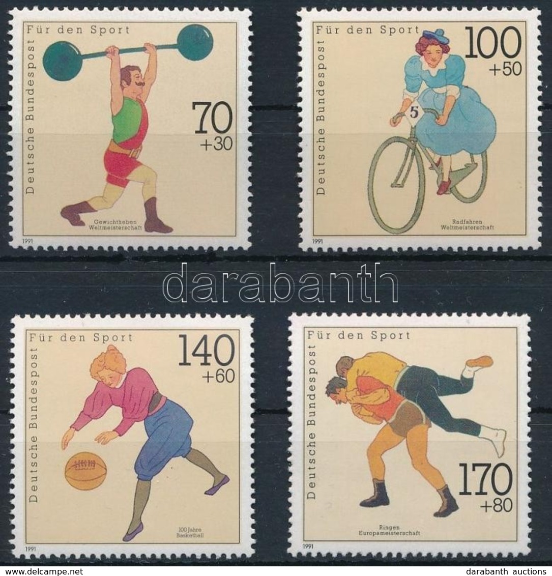 ** 1991 Sporthilfe Sor Mi 1499-1502 - Altri & Non Classificati