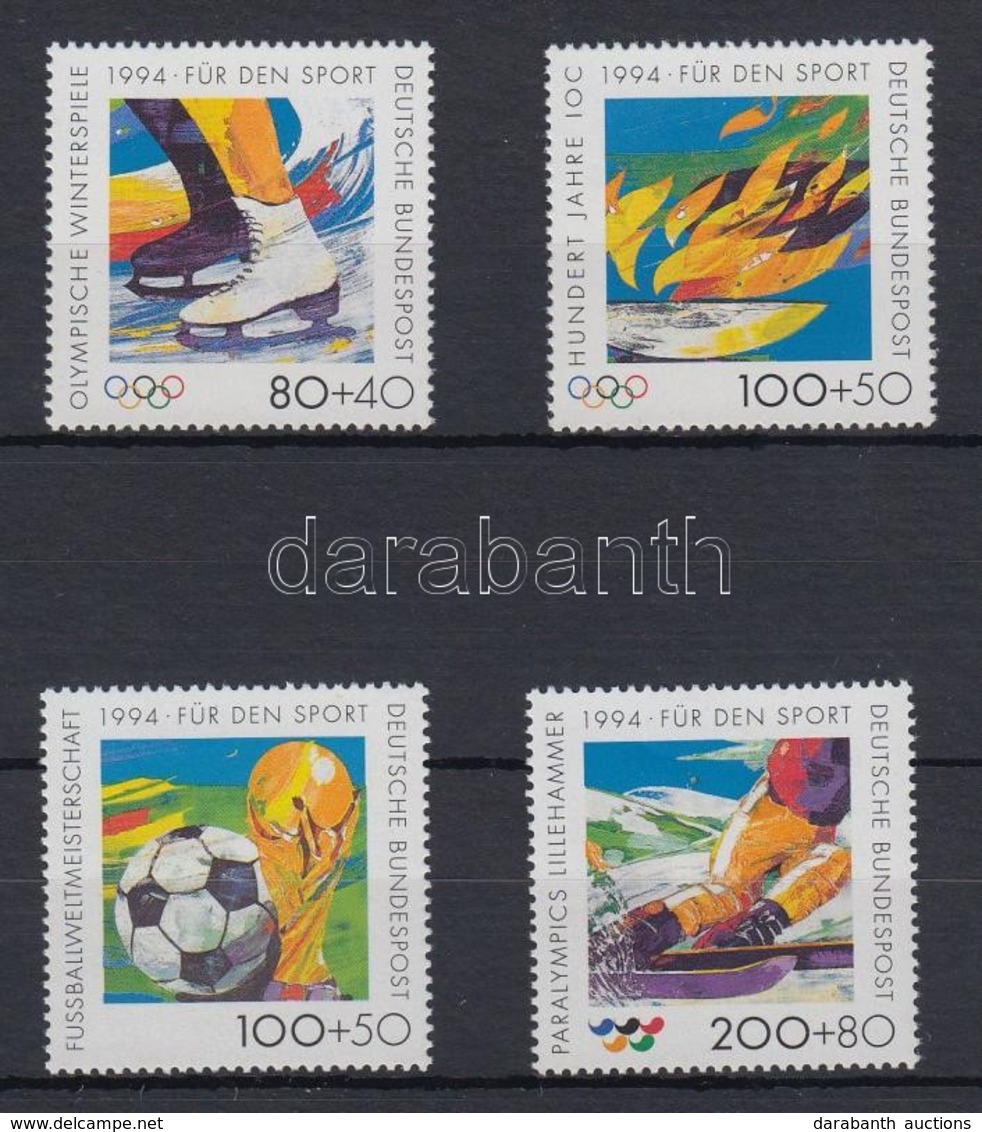 ** 1994 Sporthilfe Sor Mi 1717-1720 - Altri & Non Classificati