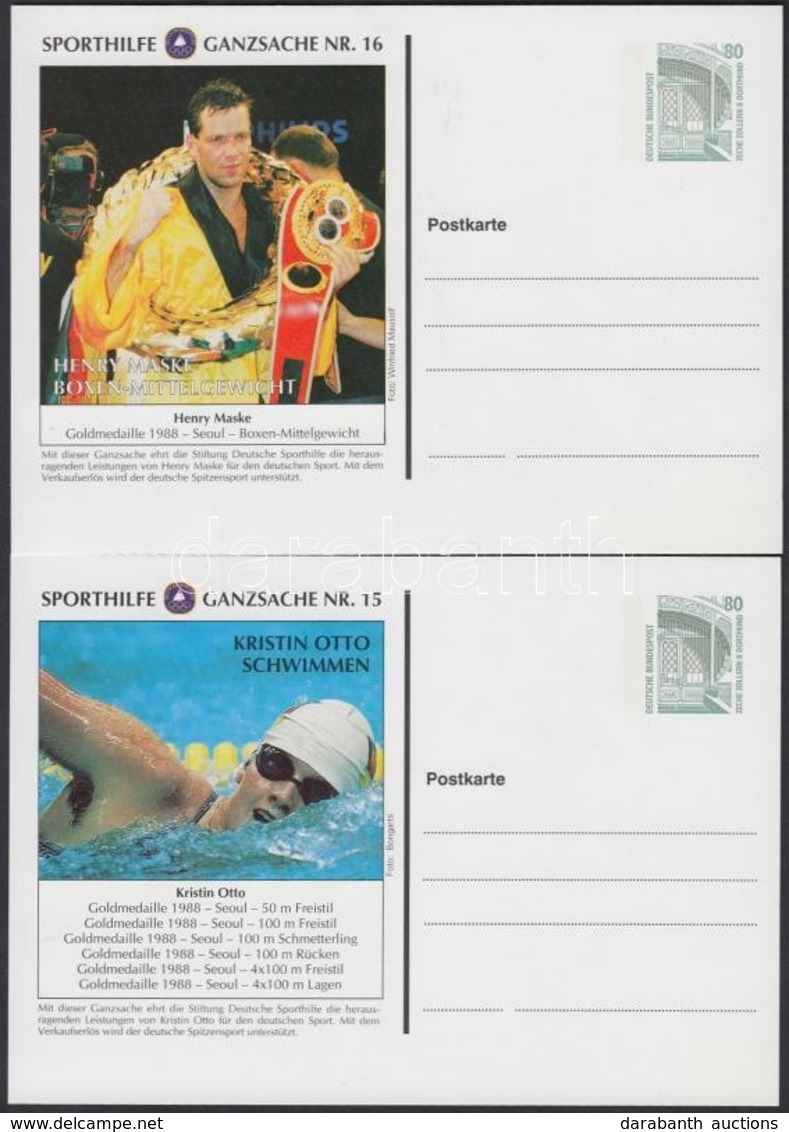 1996 Nyári Olimpia 4 Klf Díjjegyes Levelezőlap - Autres & Non Classés