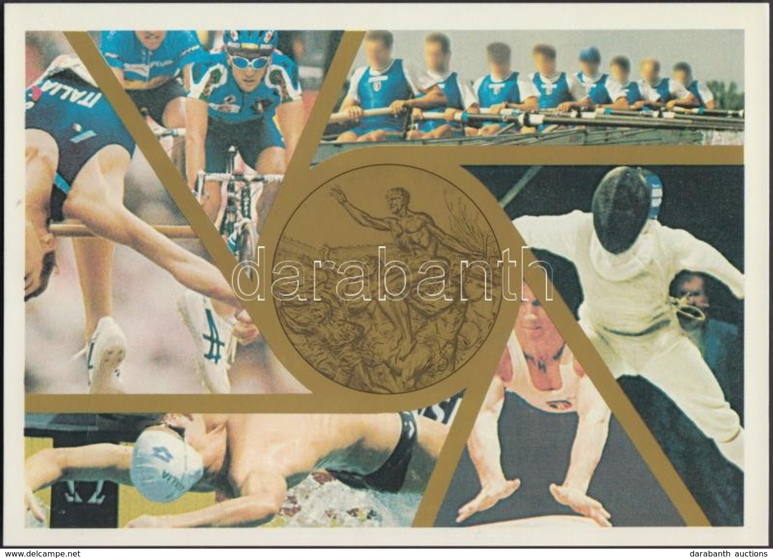 1998 Nyárii Olimpia, Sydney 3 Klf Díjjegyes Levezőlap Mi P262 - Otros & Sin Clasificación