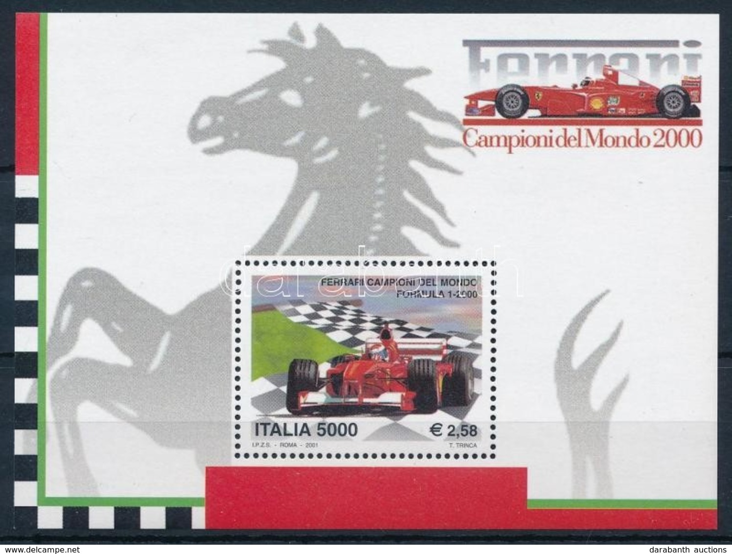 ** 2001 Forma-1 Blokk,
Formula 1 Block
Mi 28 - Autres & Non Classés