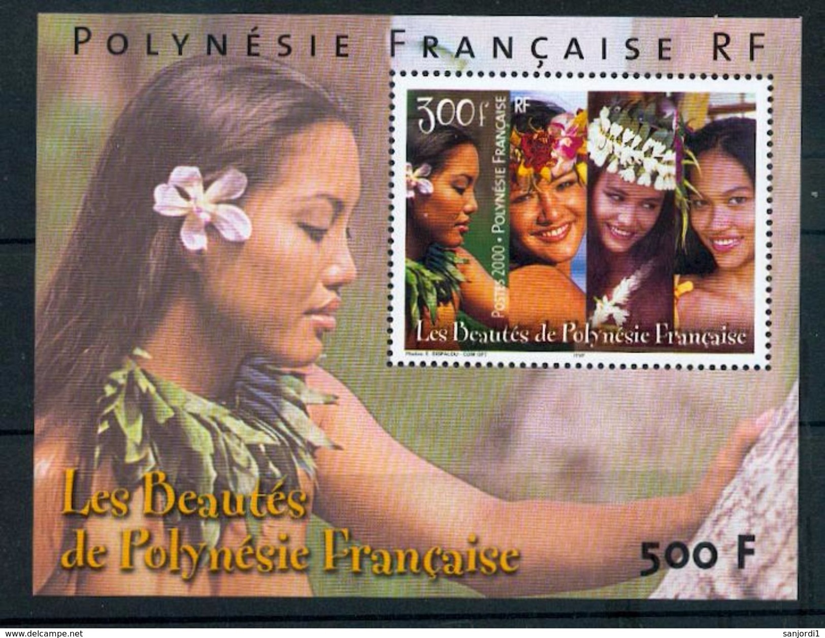 Polynésie Française BF 25 Beautés De Polynésie Neuf ** TB MNH Faciale 4.19 - Blocs-feuillets