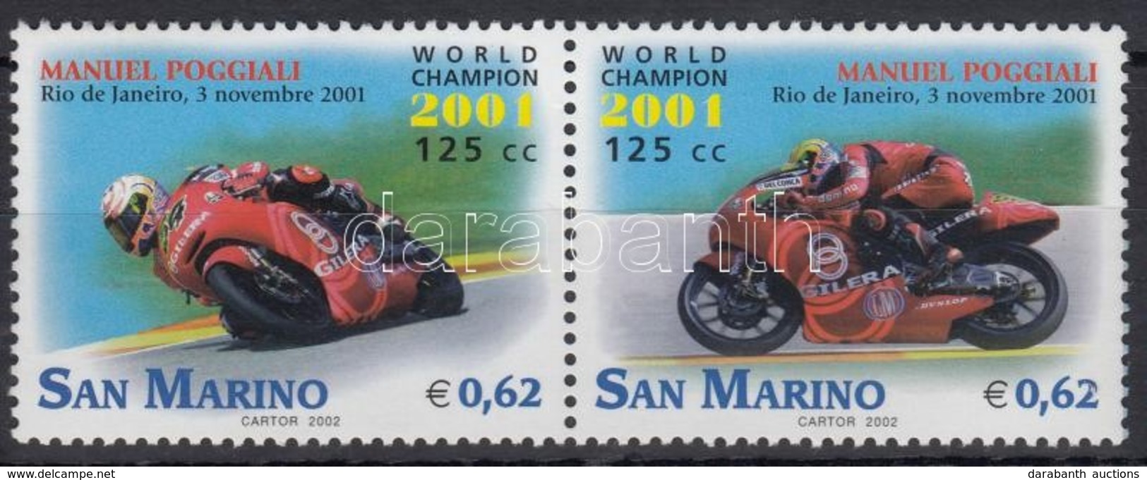 ** 2002 Motorkerékpár VB. Pár Mi 2010-2011 - Autres & Non Classés